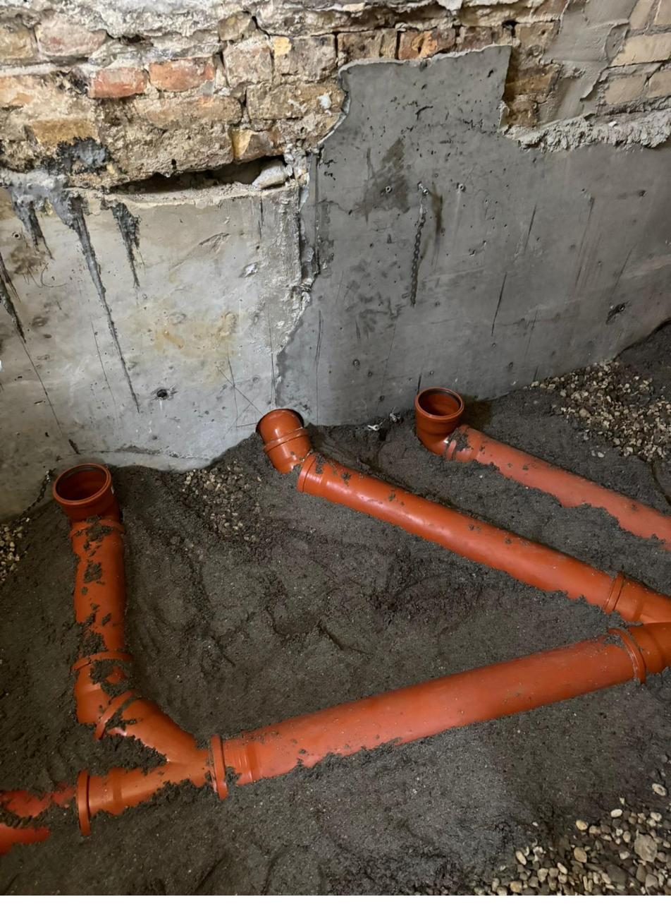 Indvendig kloakinstallation